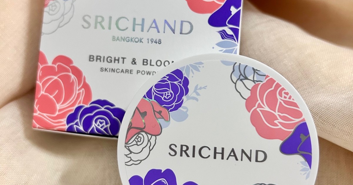 Srichand Bright & Bloom: Bedak Pencerah Kulit
